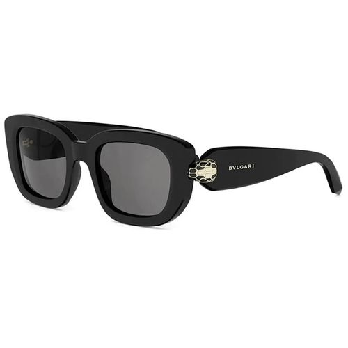 Bulgari 40087I 01A Serpenti - Oculos de Sol Bulgari 40087I 01A Serpenti - Oculos de Sol